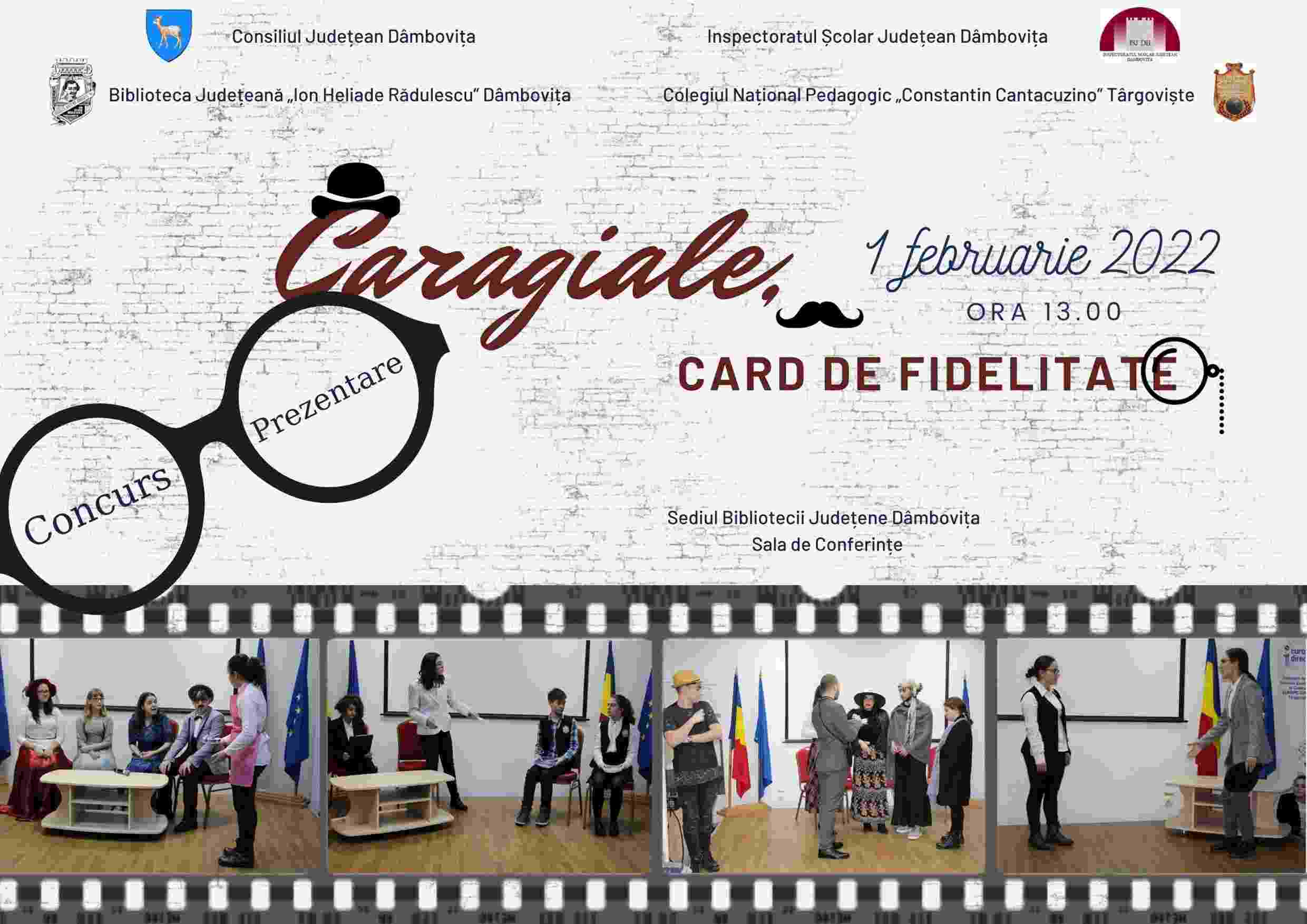  „Caragiale, card de fidelitate”